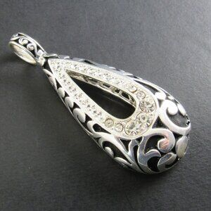 SILVER TONE PENDANT (BR31) #2